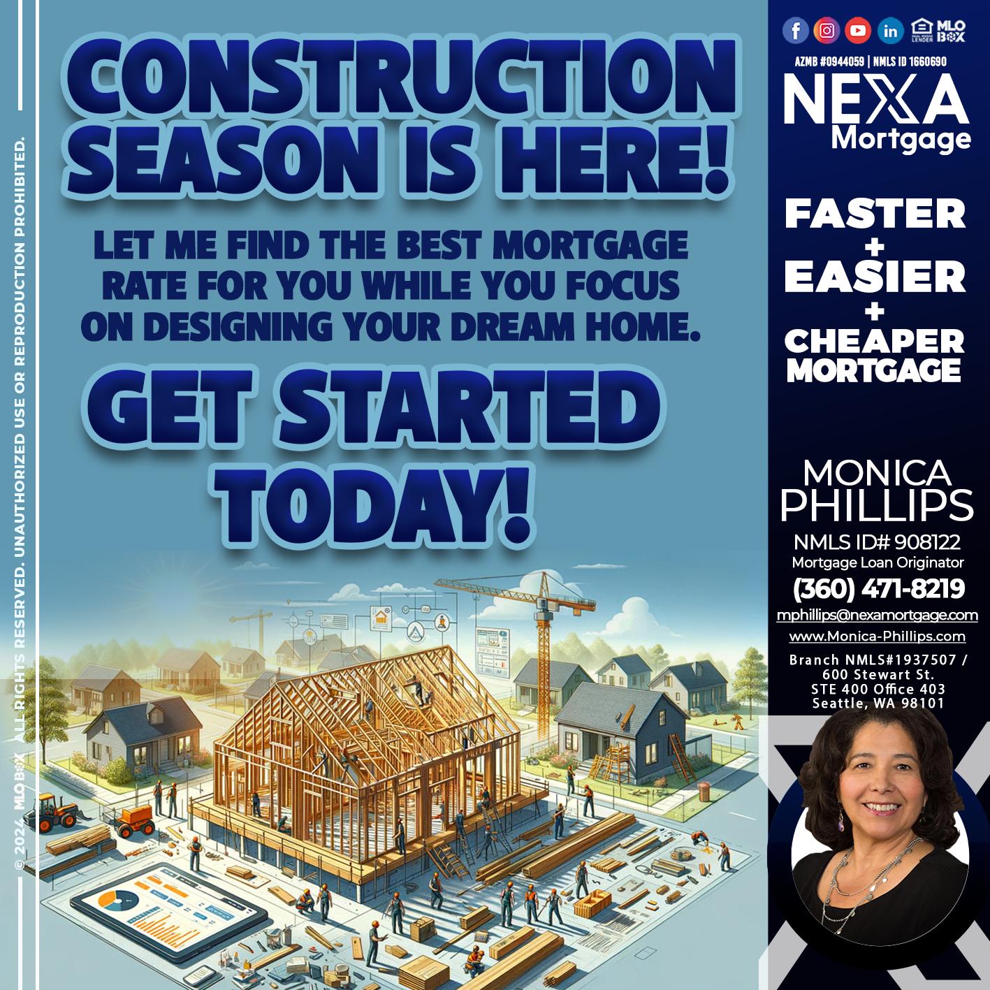 CONSTRUCTION - Monica Phillips -Loan Officer